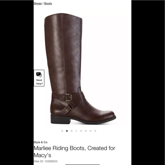 Style & Co. Shoes - Style & Co for Macys, riding boots new in box